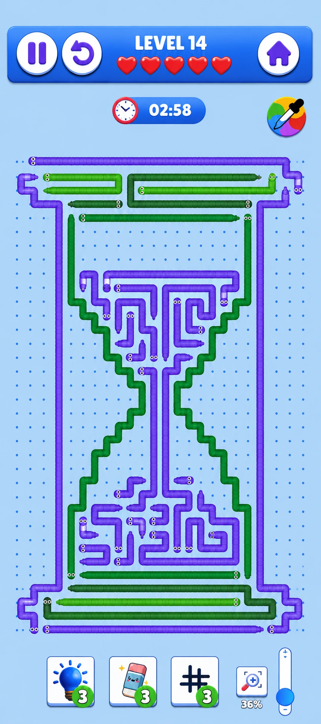 Snake Puzzle: Logic Escape screenshot