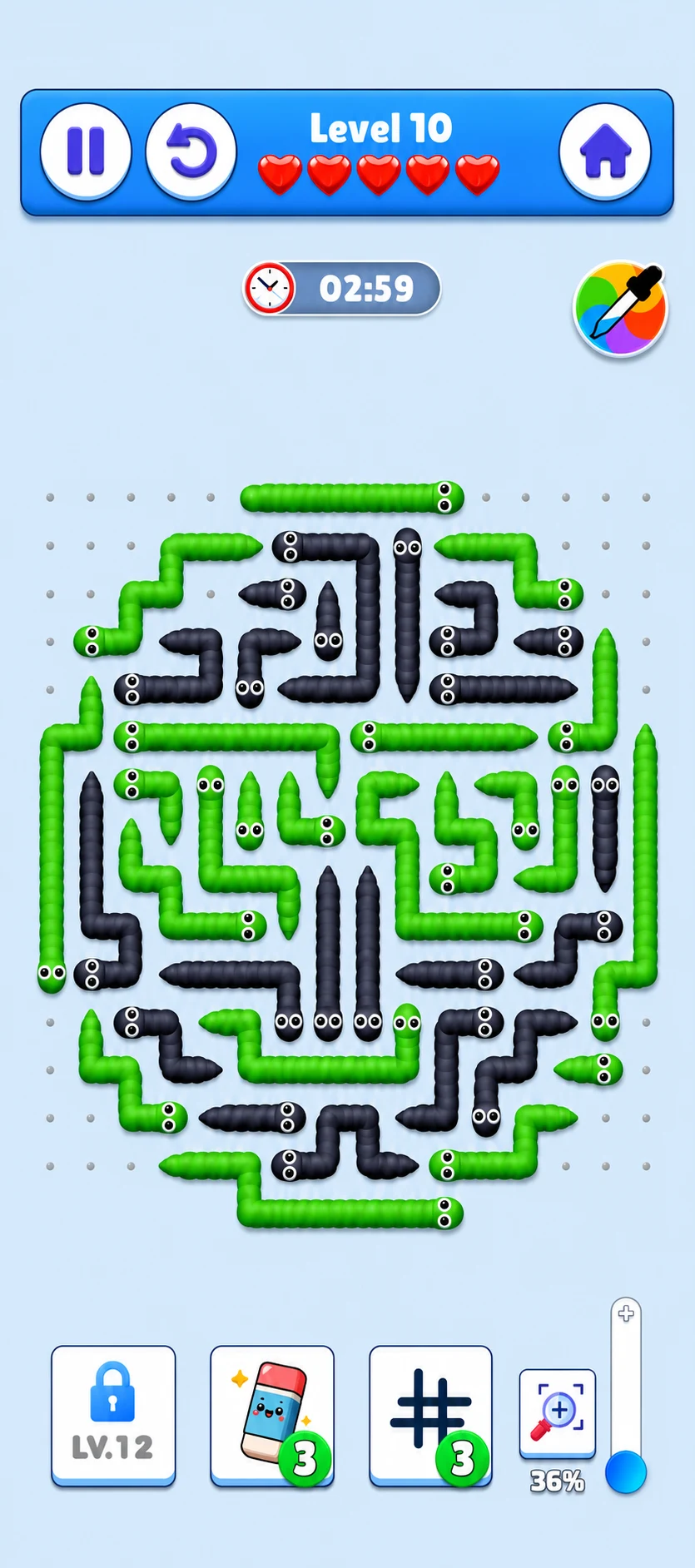 Snake Puzzle: Logic Escape screenshot