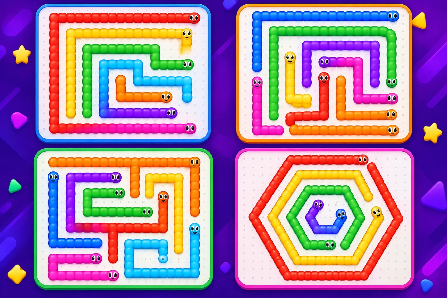 Snake Puzzle: Logic Escape screenshot