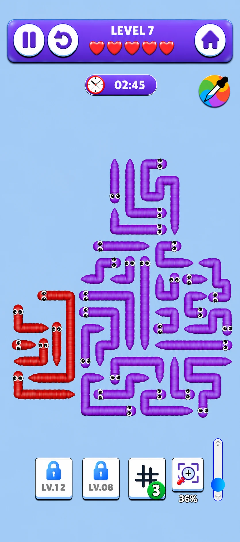 Snake Puzzle: Logic Escape screenshot