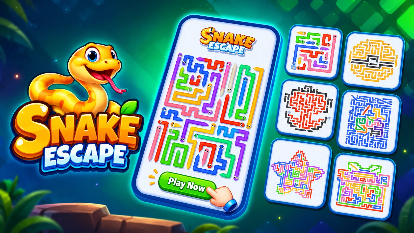 Snake Puzzle: Logic Escape screenshot